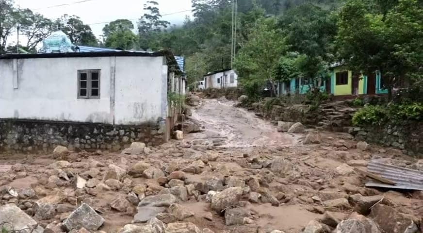 Poonagala - Kabaragala Landslide - 19-03-2023